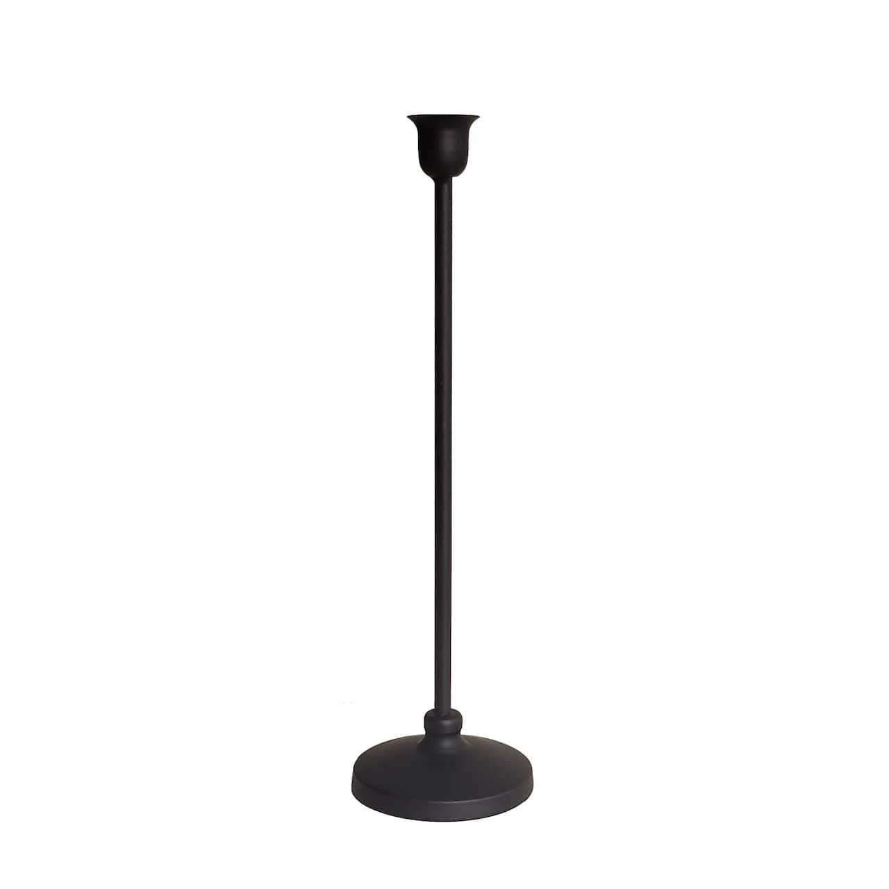 Black Metal Taper Candle Holder by Ashland&#xAE;